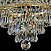 Хрустальная потолочная люстра Maytoni Palace DIA890-CL-18-G